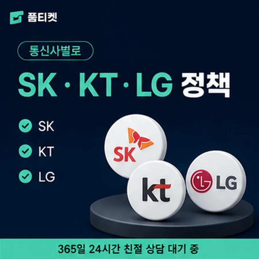 품티켓 페이코 회선의 소액결제 미납 고지와 안내 순서 안내 이미지